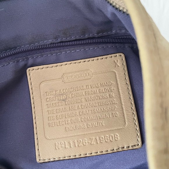 Coach soft leather bag. - Picture 5 of 9